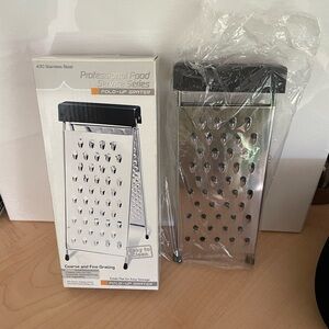 New Stainless Steel Grater Folds Flat